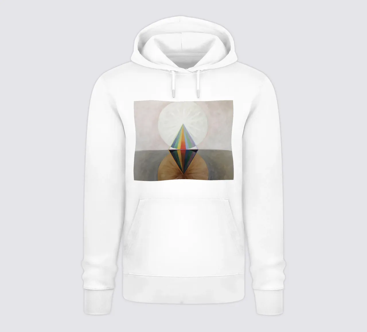 Hilma af Klint - Cisne nº 12: Simetría cósmica, Abs espiritual sudadera con capucha de NorwesClub