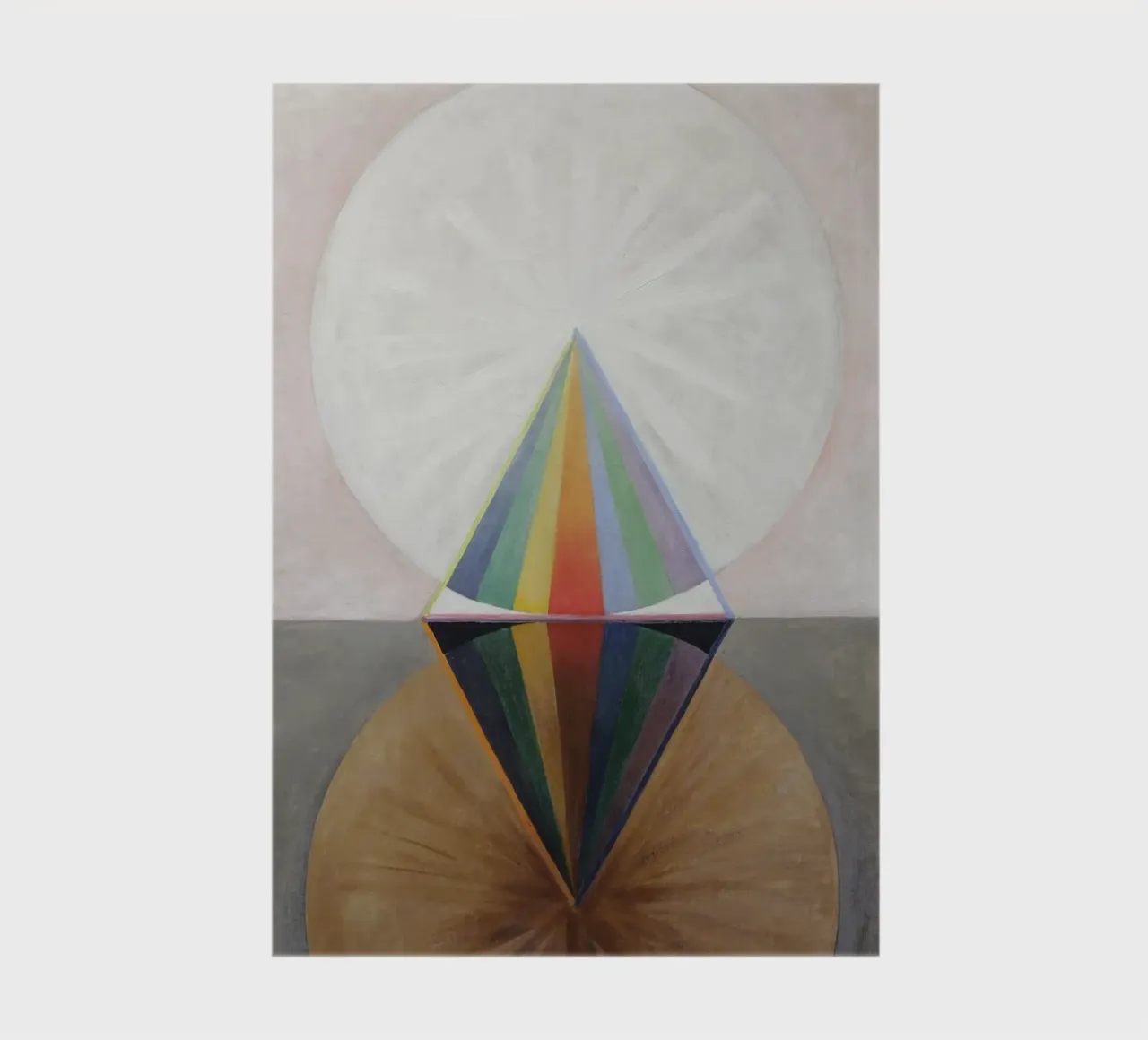 Hilma af Klint - Swan No. 12: Cosmic Symmetry, Spiritual Abs notebook by NorwesClub