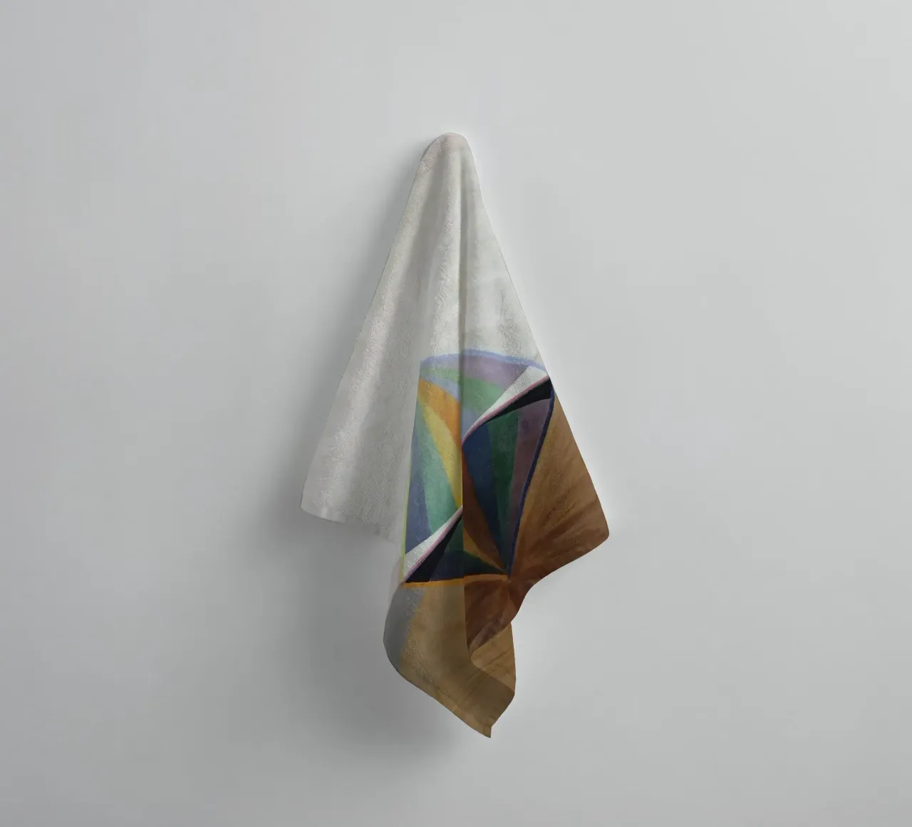Hilma af Klint - Cisne nº 12: Simetría cósmica, Abs espiritual toalla de baño de NorwesClub