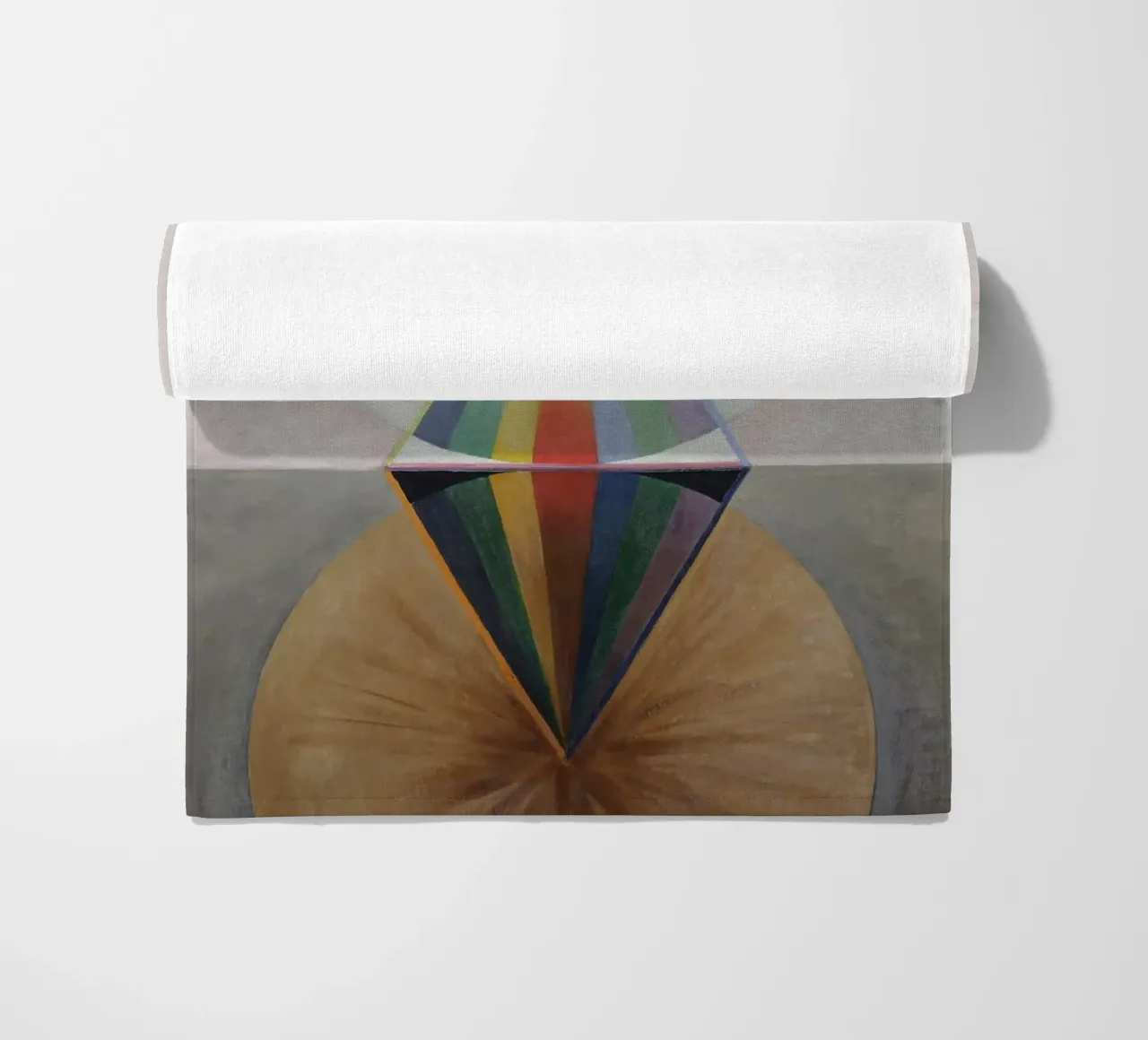 Hilma af Klint - Cisne nº 12: Simetría cósmica, Abs espiritual toalla de playa de NorwesClub