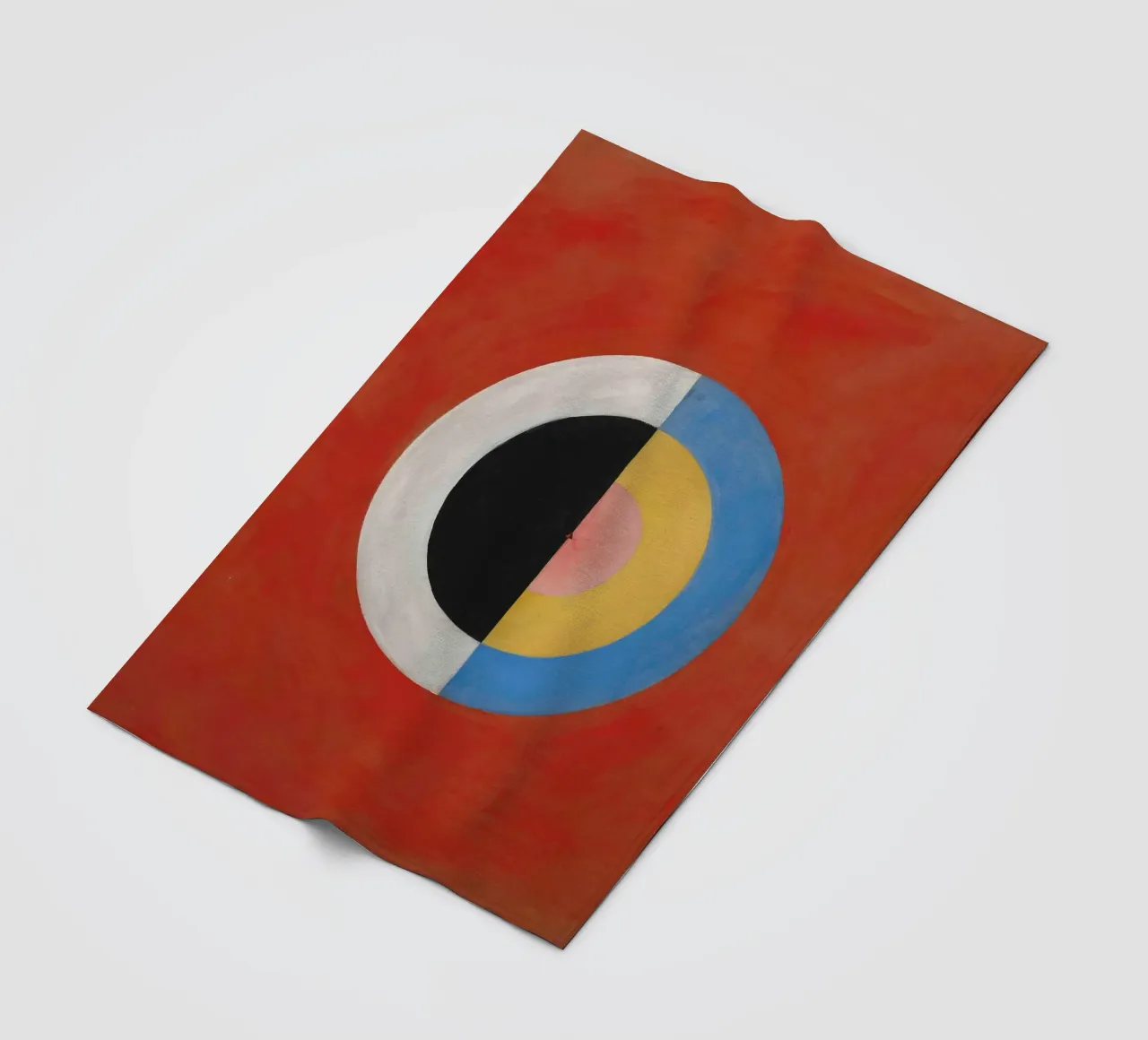 Hilma af Klint - The Swan No. 17: Color Theory, Abstract Har fleece blanket by NorwesClub