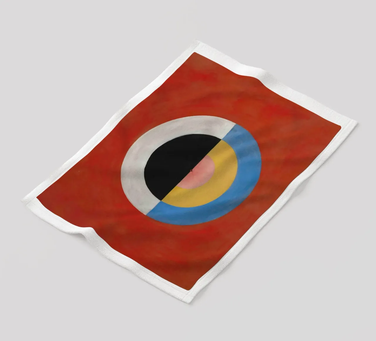 Hilma af Klint - The Swan No. 17: Color Theory, Abstract Har fleece blanket by NorwesClub