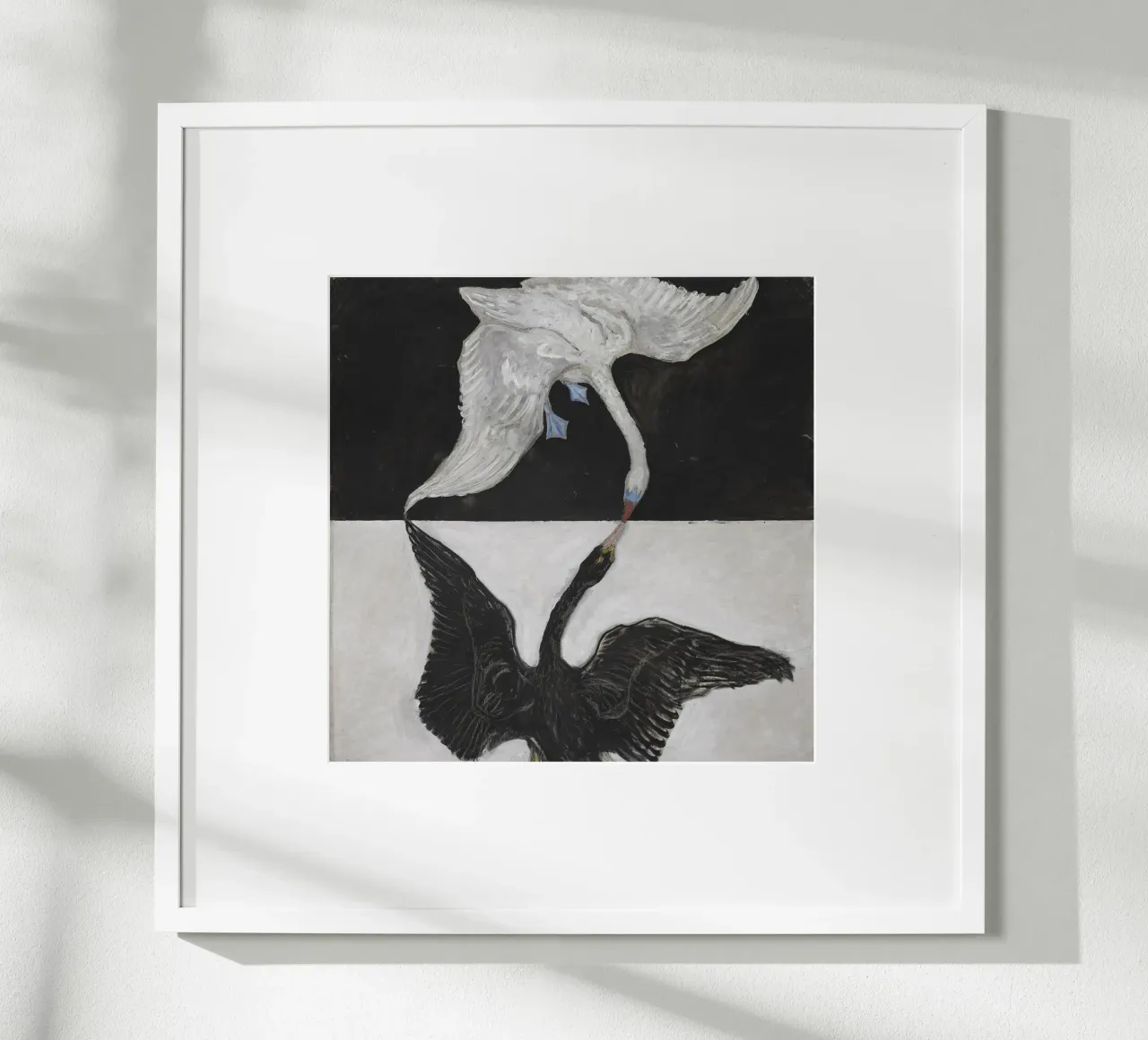 Hilma af Klint - El Cisne nº 1: Dualidad, simbolismo espiritual hahnemühle de NorwesClub