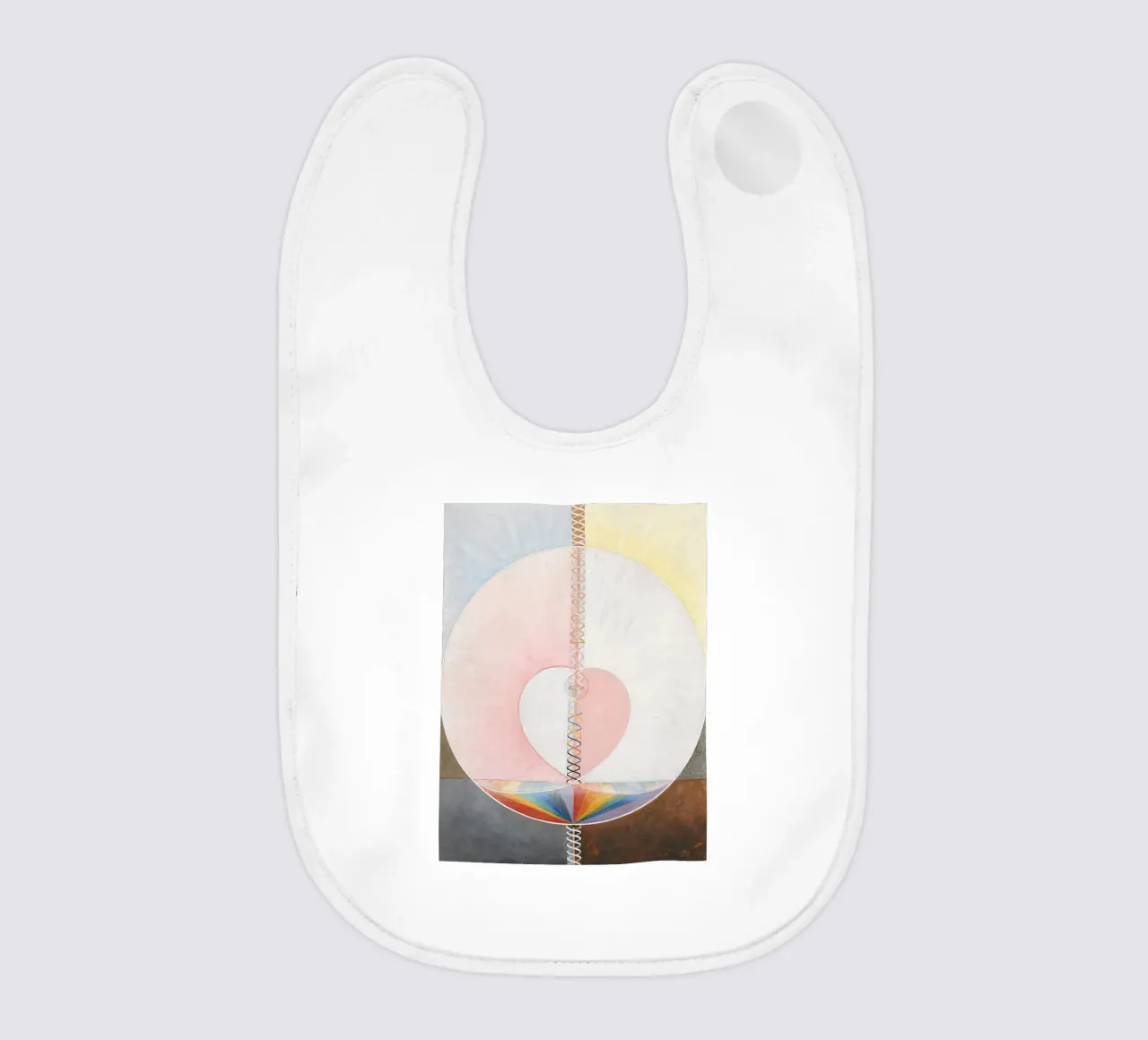 Hilma af Klint - La colomba n. 1: Evoluzione spirituale, cosmica bavaglino da NorwesClub