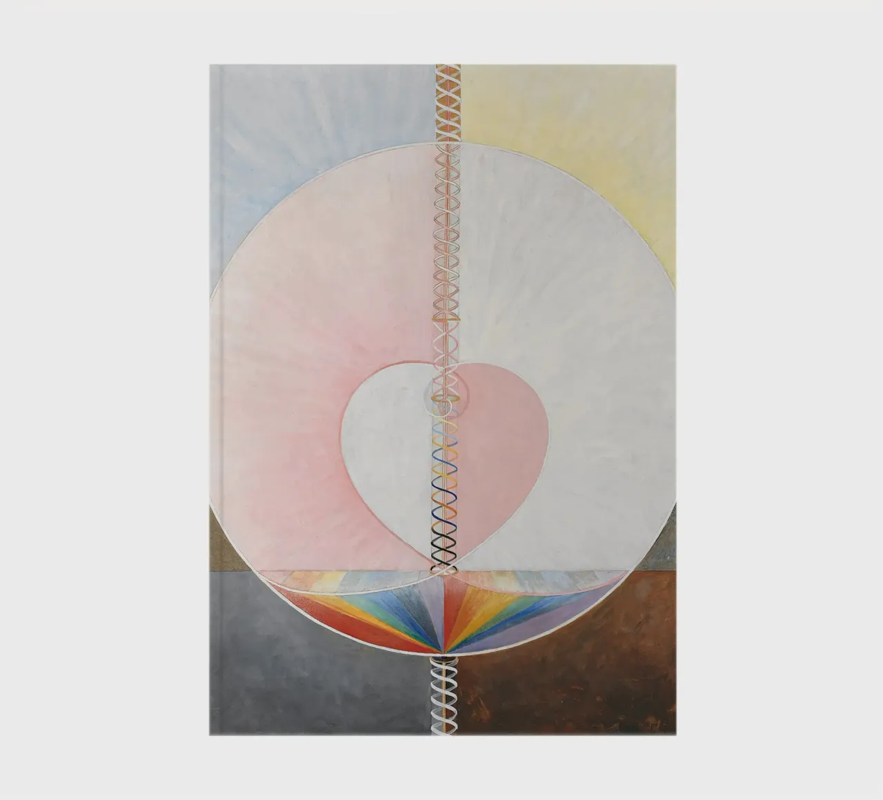 Hilma af Klint - Die Taube Nr. 1: Spirituelle Entwicklung, kosmische Notizbuch von NorwesClub