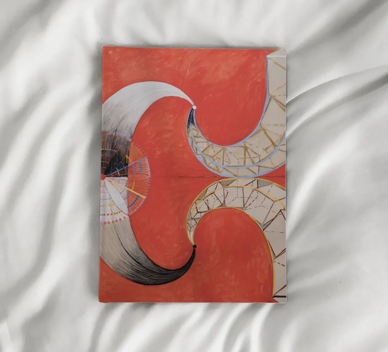 Hilma af Klint - Swan No. 9: Dynamic Forms, Spiritual Abstra notebook by NorwesClub