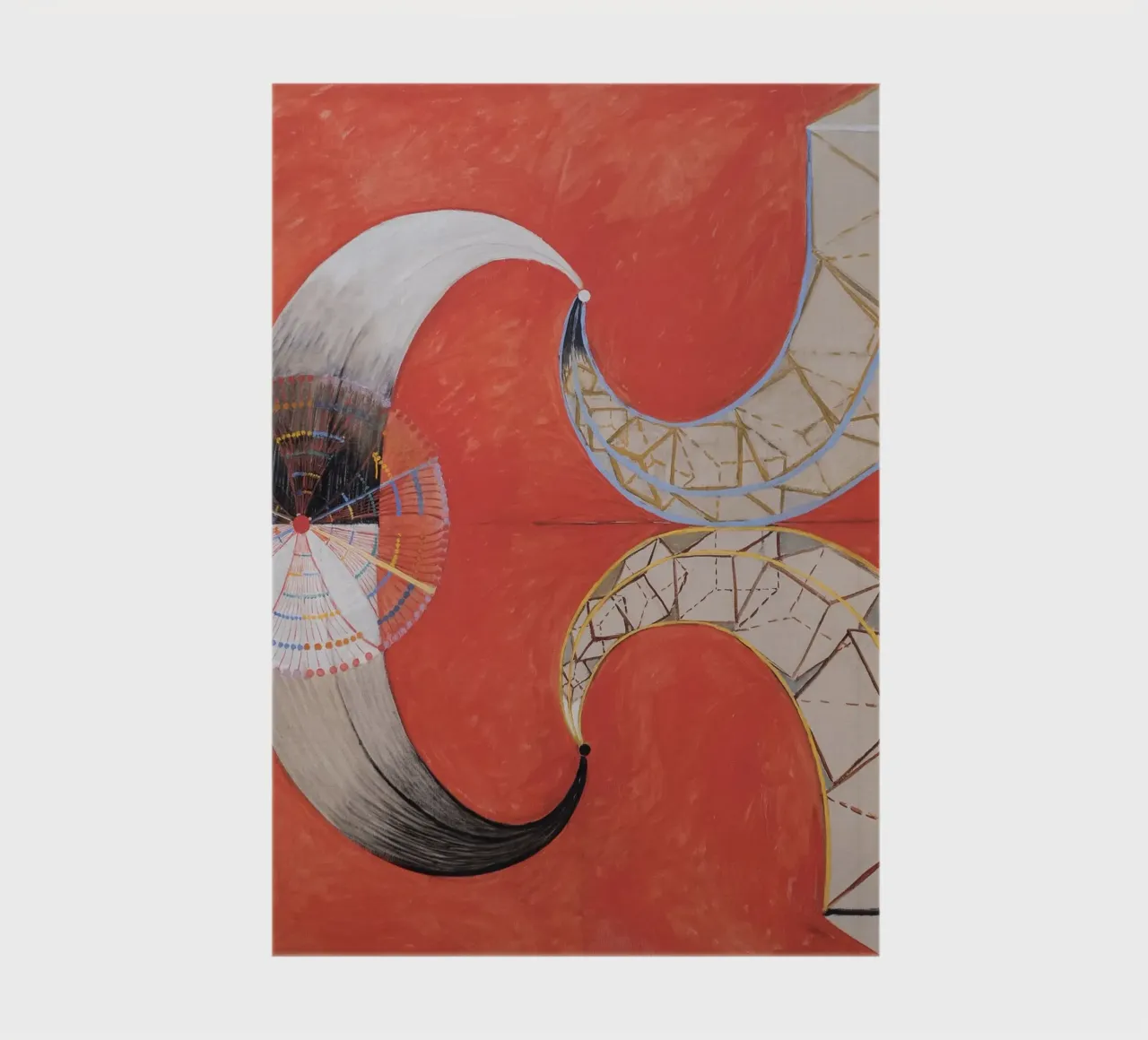 Hilma af Klint - Swan No. 9: Dynamic Forms, Spiritual Abstra notebook by NorwesClub