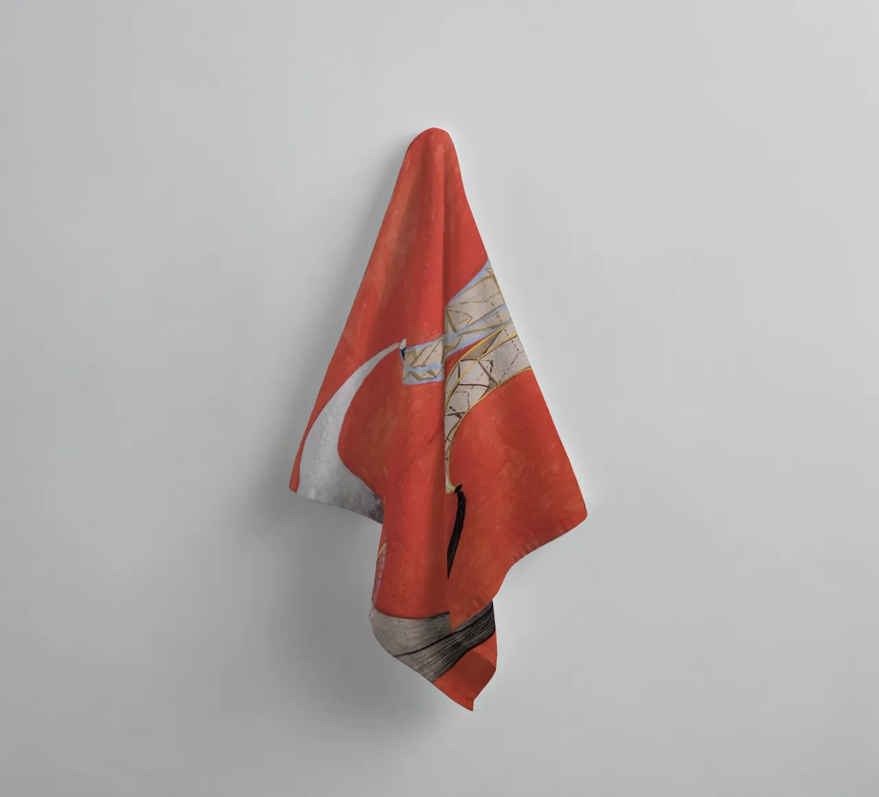Hilma af Klint - Swan No. 9: Dynamic Forms, Spiritual Abstra towel by NorwesClub