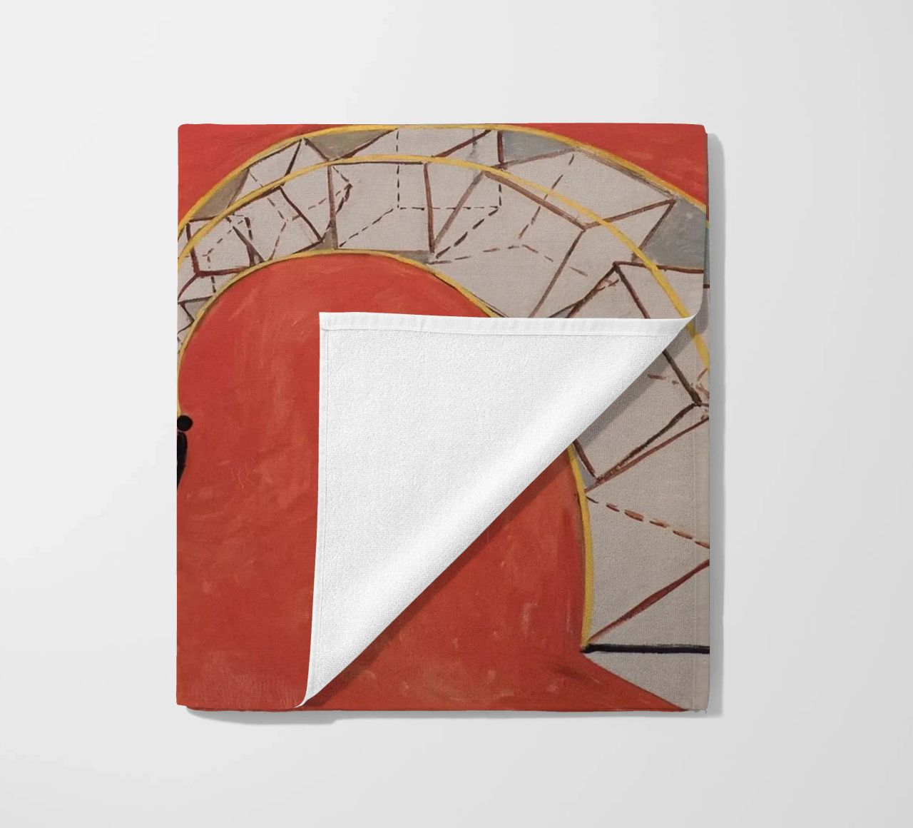 Hilma af Klint - Cigno n. 9: Forme dinamiche, astrazione spirituale telo mare da NorwesClub