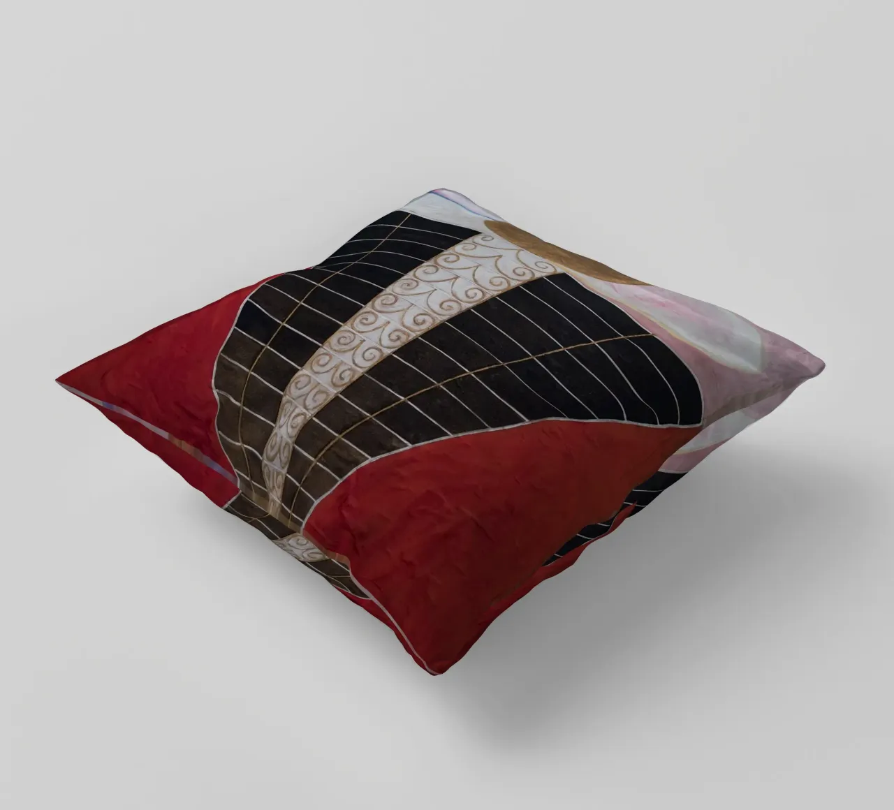 Hilma af Klint - Altarpiece No. 2: Cosmic Harmony, Spiritual decorative cushion by NorwesClub