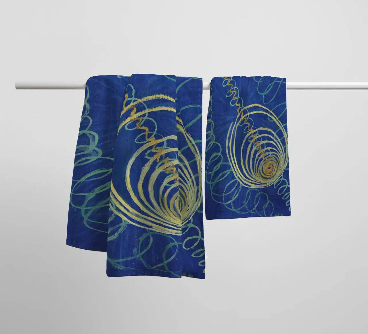 Hilma af Klint - Primordial Chaos No. 16: Cosmic Energy, Abs towel by NorwesClub