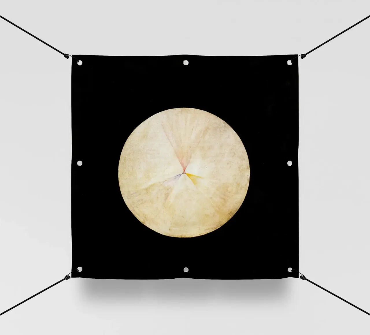 Hilma af Klint - Il cigno n. 14: luce cosmica, astratto min. telo in pvc da NorwesClub