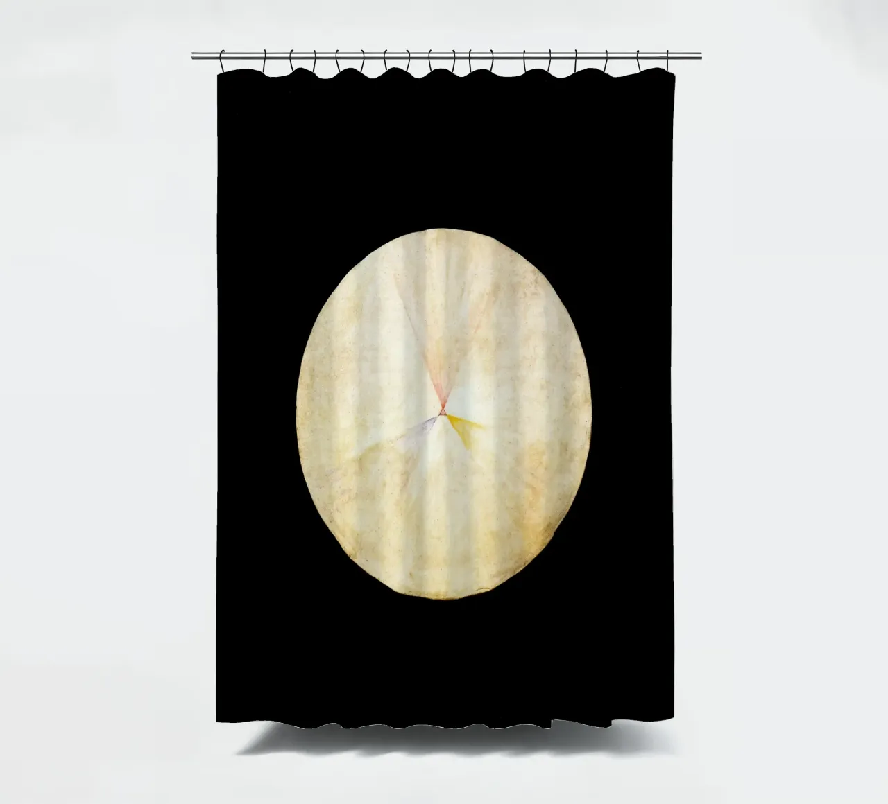 Hilma af Klint - The Swan No. 14: Cosmic Light, Abstract Min shower curtain by NorwesClub