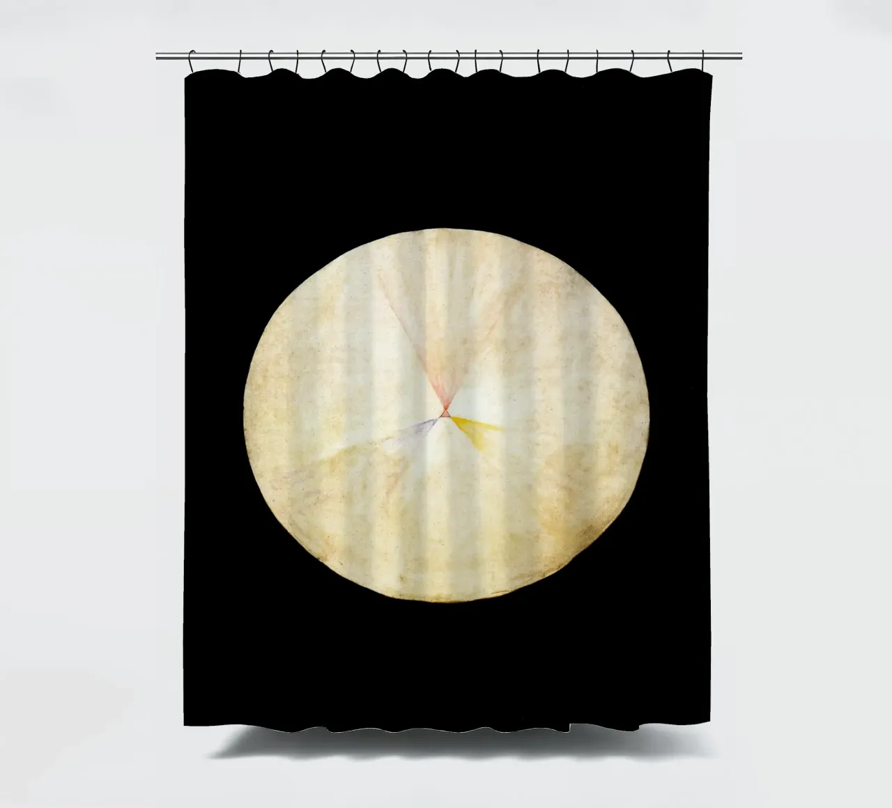 Hilma af Klint - The Swan No. 14: Cosmic Light, Abstract Min shower curtain by NorwesClub
