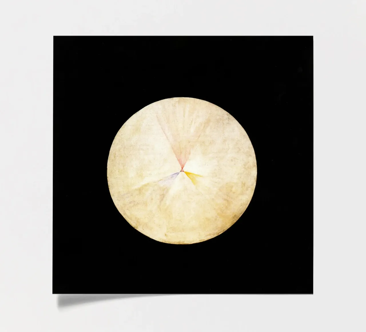 Hilma af Klint - Le cygne n° 14 : Lumière cosmique, abstraction min. planche autocollant de NorwesClub