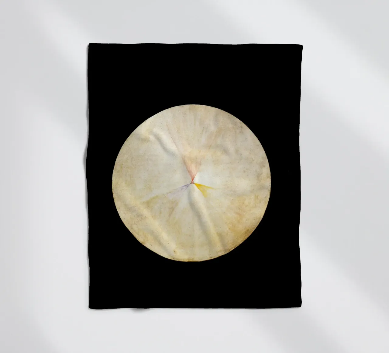 Hilma af Klint - The Swan No. 14: Cosmic Light, Abstract Min fleece blanket by NorwesClub