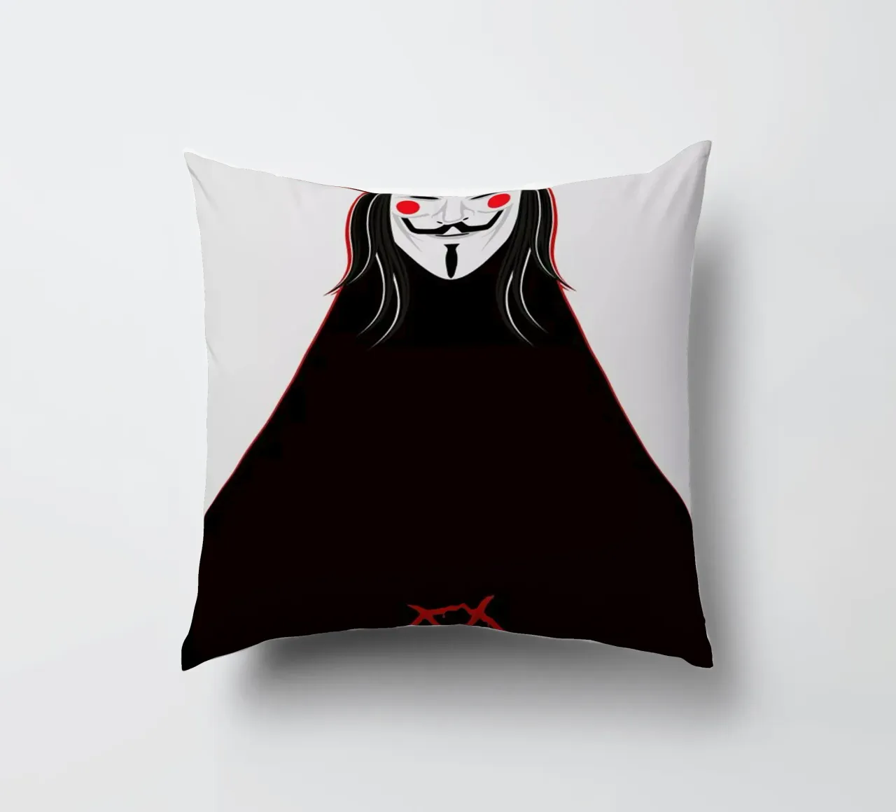 V for Vendetta Minimal November 5 cuscino da Barrett Biggers