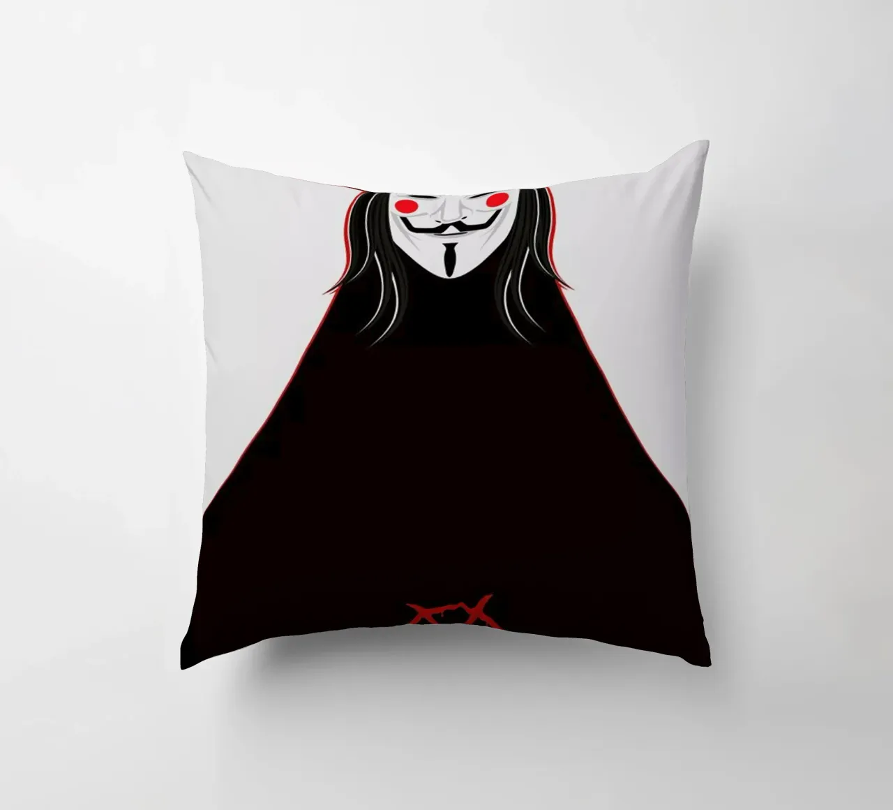 V for Vendetta Minimal November 5 cuscino da Barrett Biggers