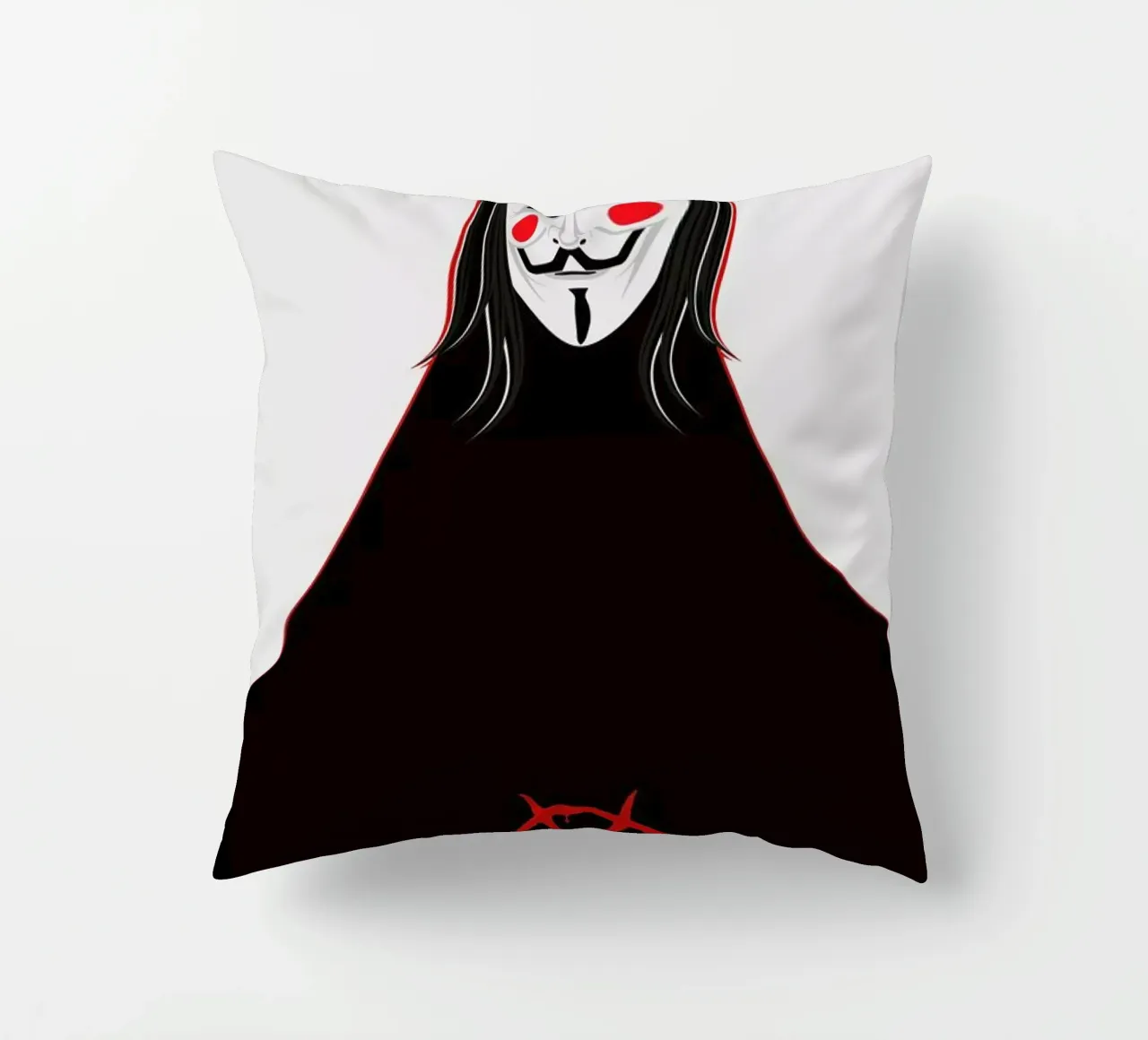 V for Vendetta Minimal November 5 cuscino da Barrett Biggers