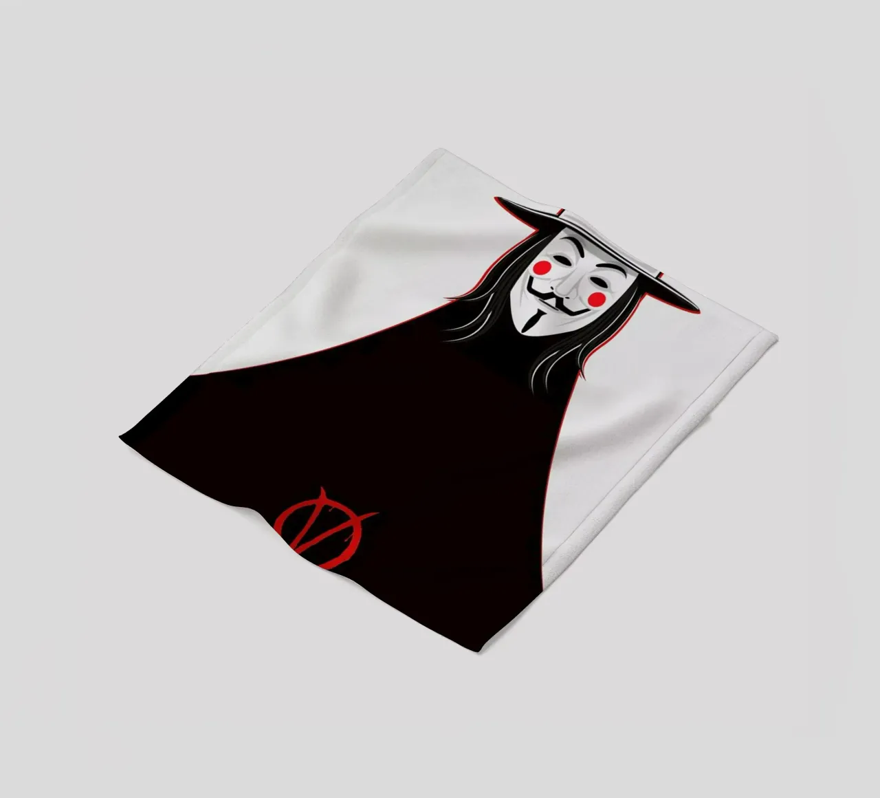 V for Vendetta Minimal November 5 coperta in pile da Barrett Biggers