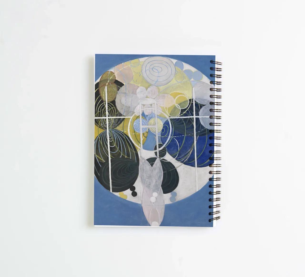 Hilma af Klint - Large Figure No. 5: Cosmic Evolution, Abstr spiral notebook by NorwesClub