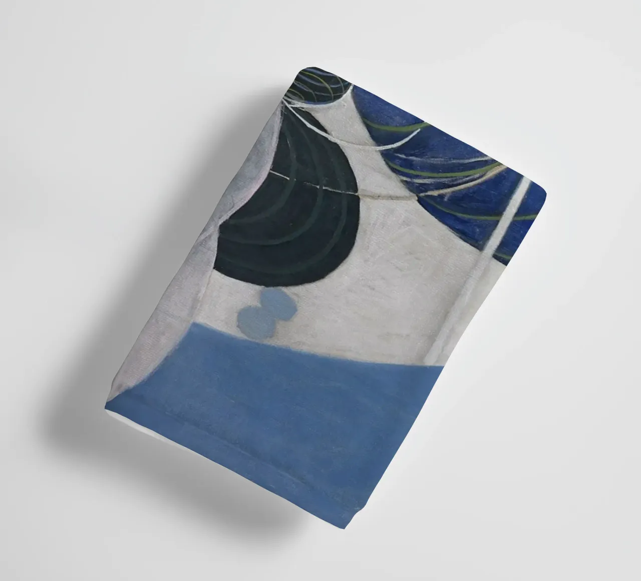 Hilma af Klint - Gran figura nº 5: Evolución cósmica, Abstr toalla de baño de NorwesClub