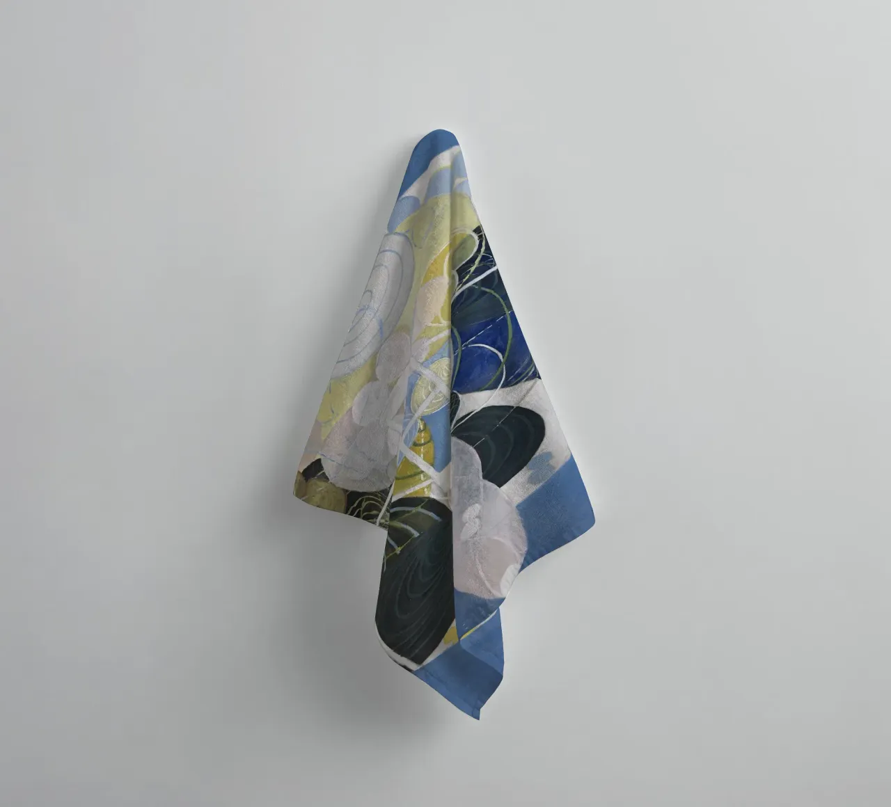 Hilma af Klint - Gran figura nº 5: Evolución cósmica, Abstr toalla de baño de NorwesClub