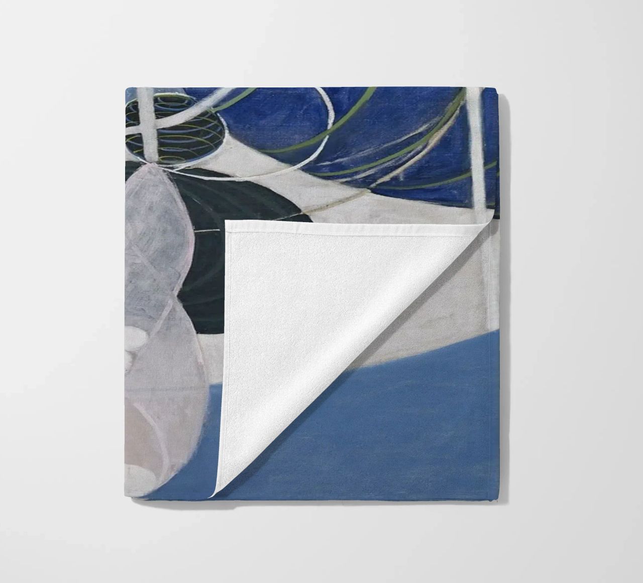 Hilma af Klint - Grande figura n. 5: Evoluzione cosmica, Abstr telo mare da NorwesClub
