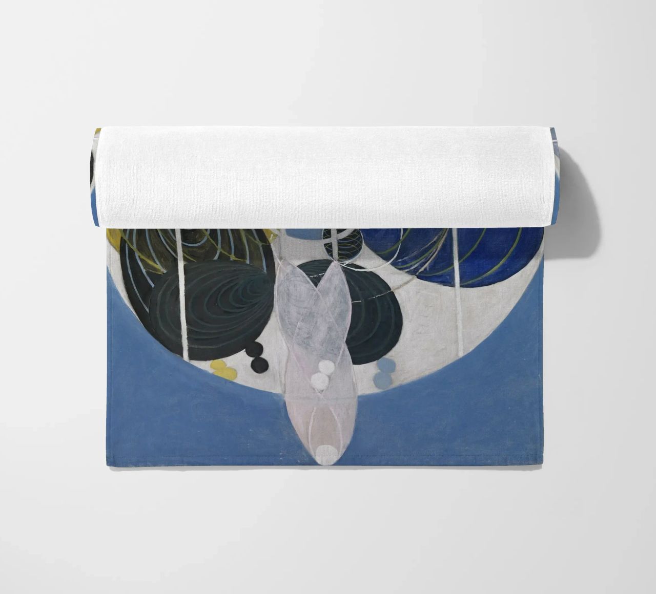 Hilma af Klint - Grande figura n. 5: Evoluzione cosmica, Abstr telo mare da NorwesClub