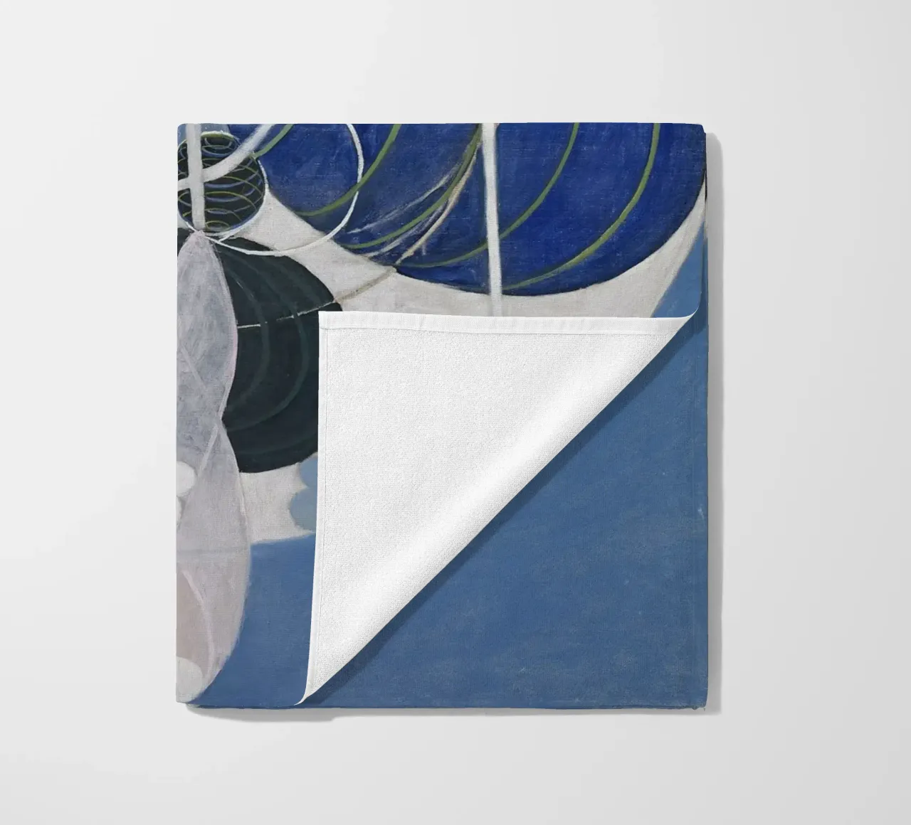 Hilma af Klint - Grande figura n. 5: Evoluzione cosmica, Abstr telo mare da NorwesClub