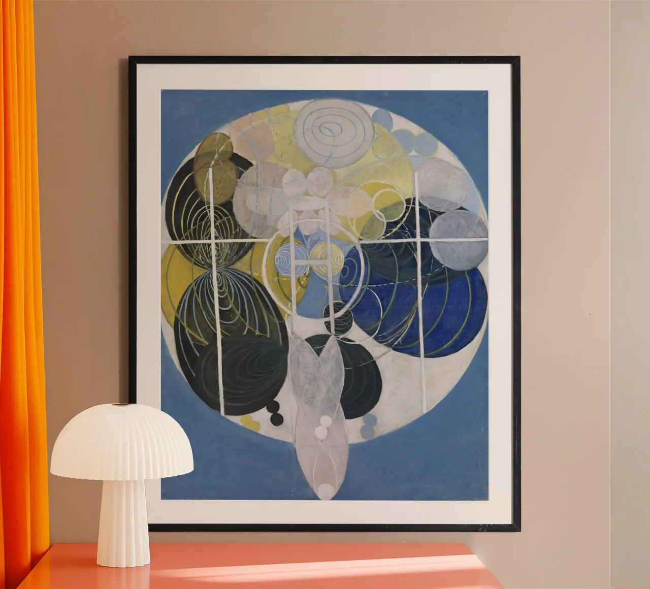 Hilma af Klint - Large Figure No. 5: Cosmic Evolution, Abstr hahnemühle by NorwesClub