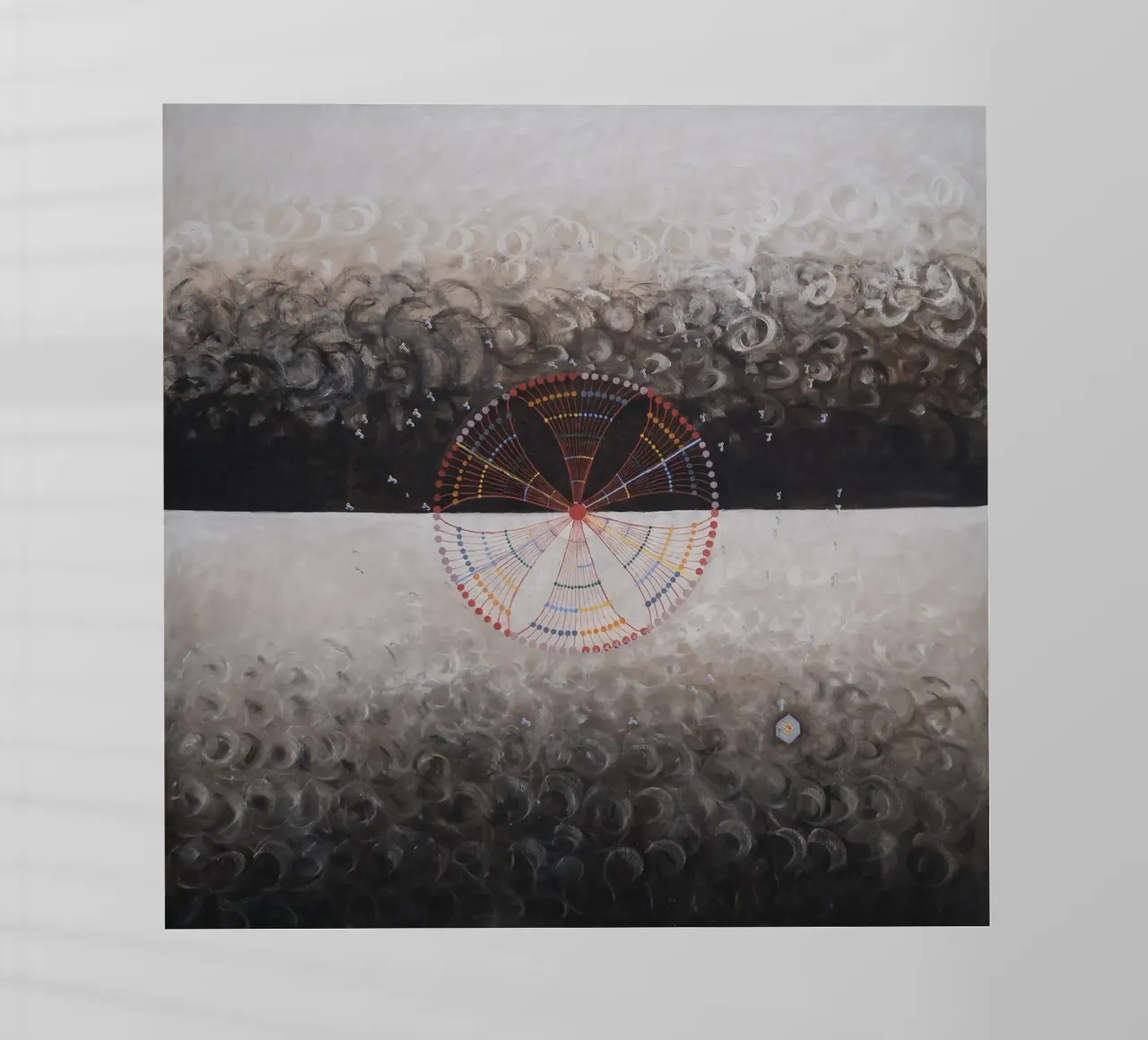 Hilma af Klint - El Cisne: Abstracto, Evolución espiritual, Mi lámina retroiluminada de NorwesClub