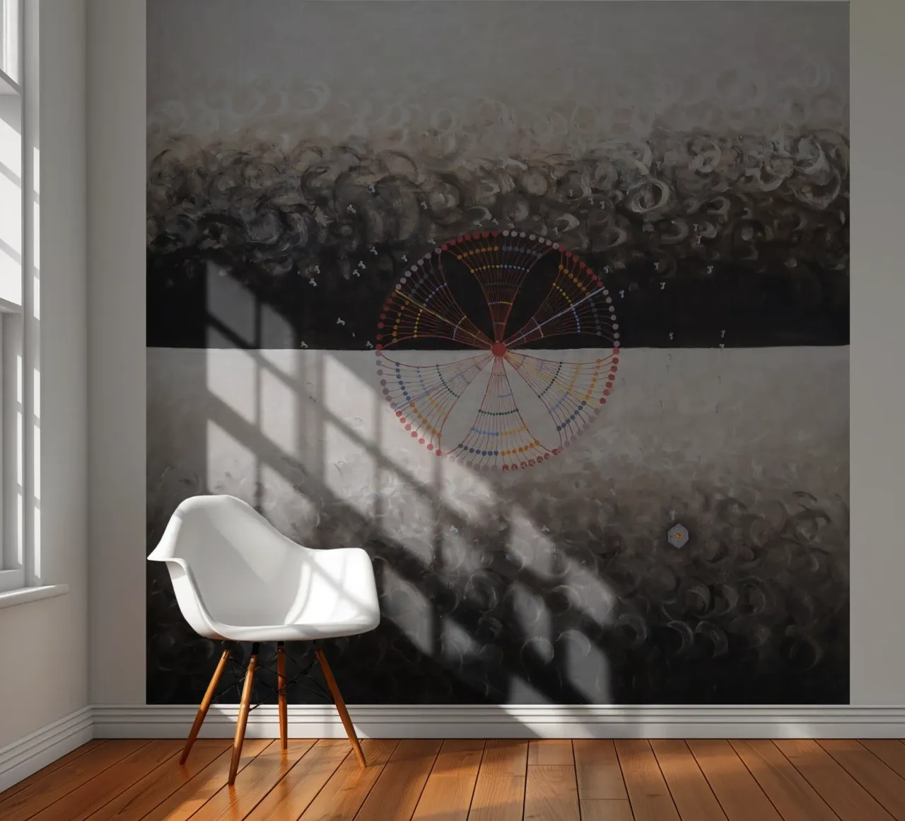 Hilma af Klint - El Cisne: Abstracto, Evolución espiritual, Mi papel para pared de NorwesClub
