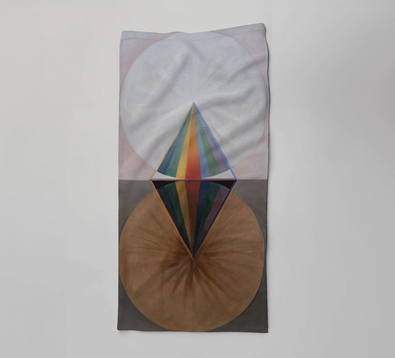 Hilma af Klint - Il cigno: dualità cosmica, astratto, esoteri asciugamano da bagno da NorwesClub