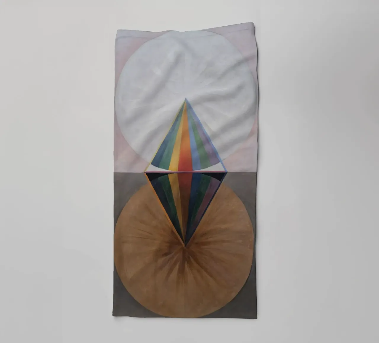 Hilma af Klint - Il cigno: dualità cosmica, astratto, esoteri asciugamano da bagno da NorwesClub