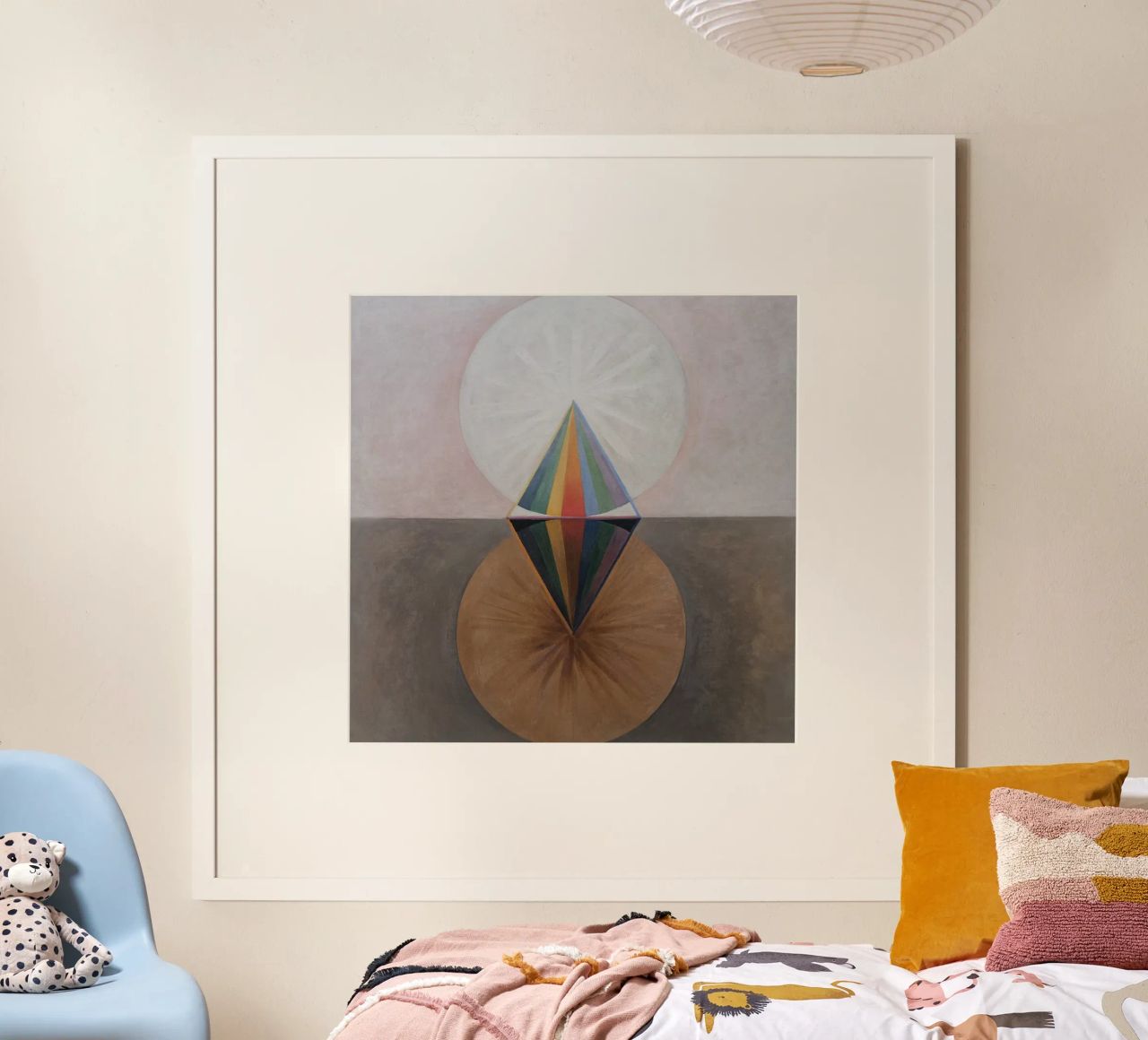 Hilma af Klint - Der Schwan: Kosmische Dualität, Abstrakt, Esoterik Poster von NorwesClub