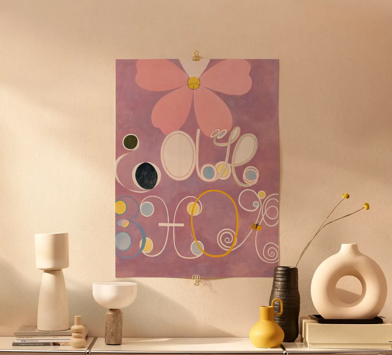 Hilma af Klint - Erwachsensein: Abstrakt, Lebenszyklen, heiteres Mo Hahnemühle von NorwesClub