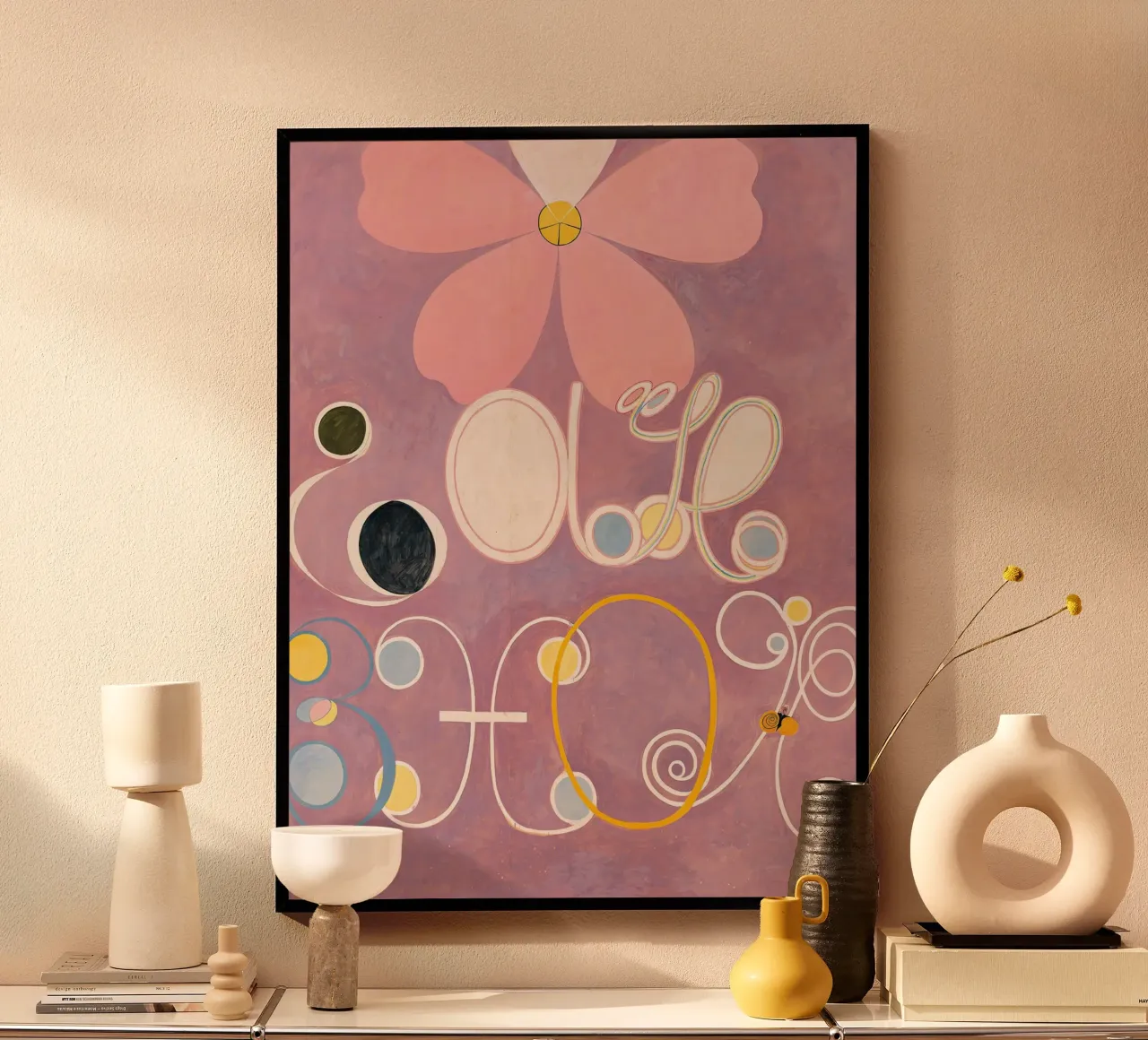 Hilma af Klint - Erwachsensein: Abstrakt, Lebenszyklen, heiteres Mo Hahnemühle von NorwesClub