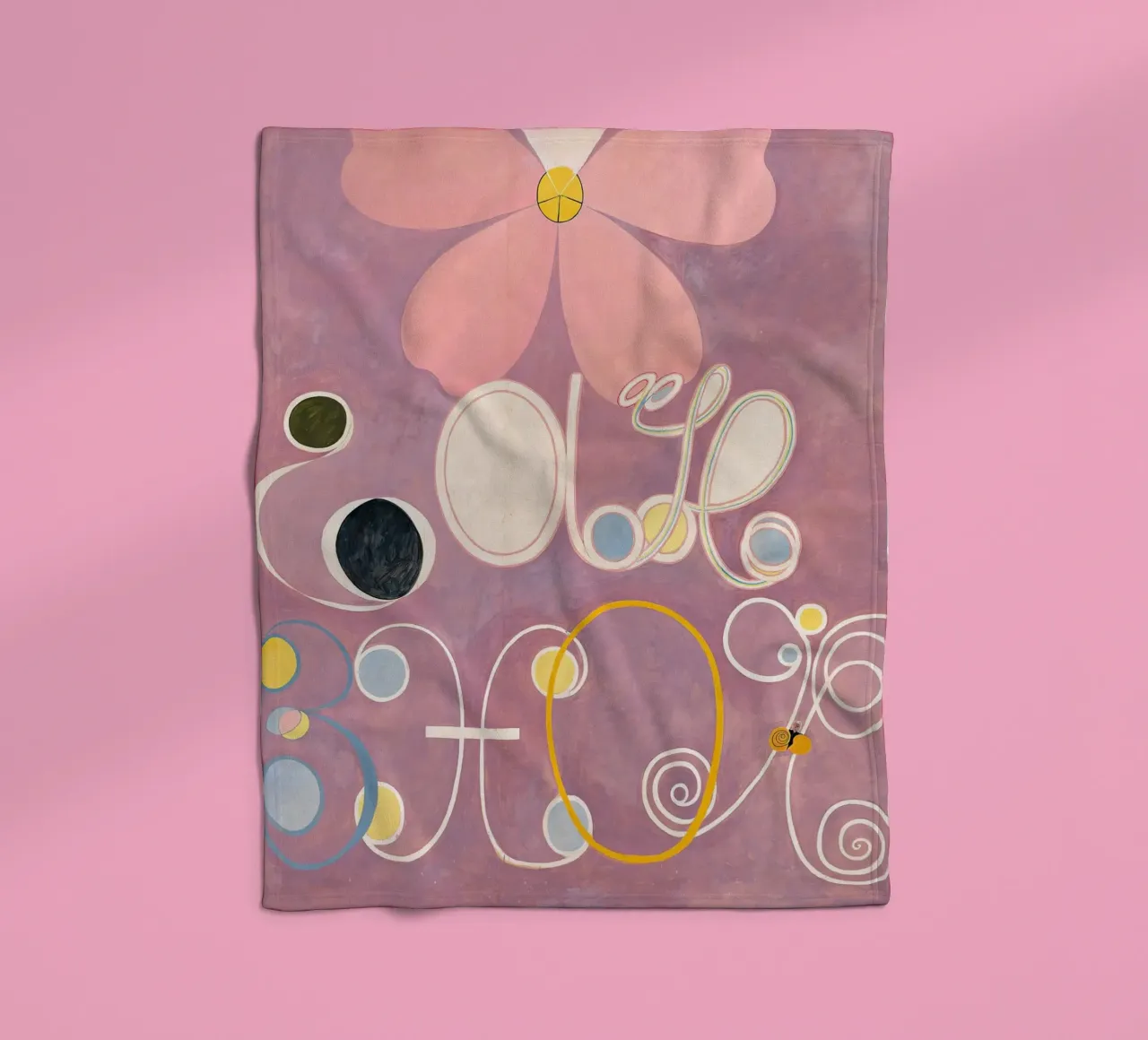 Hilma af Klint - Erwachsensein: Abstrakt, Lebenszyklen, heiteres Mo Fleecedecke von NorwesClub