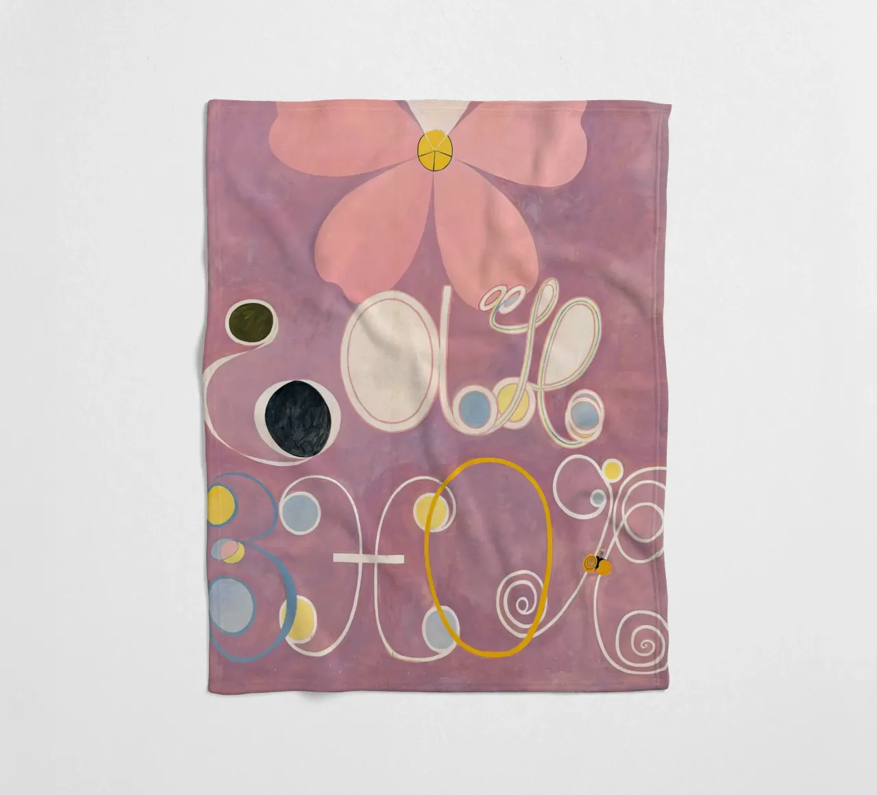 Hilma af Klint - Erwachsensein: Abstrakt, Lebenszyklen, heiteres Mo Fleecedecke von NorwesClub