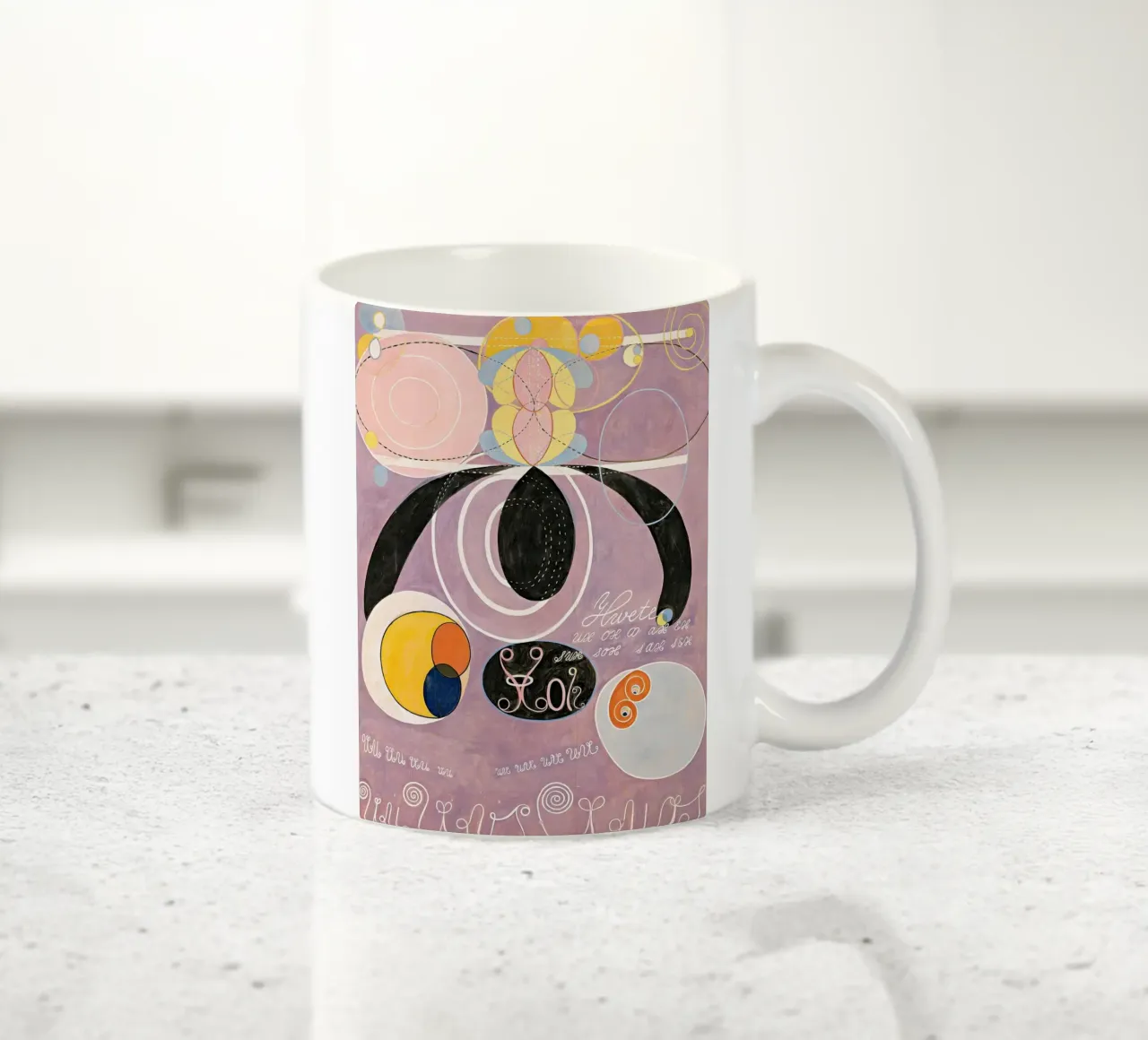 Hilma af Klint - Les dix plus grands : Abstraites, cosmiques, spirituelles mug en céramique de NorwesClub