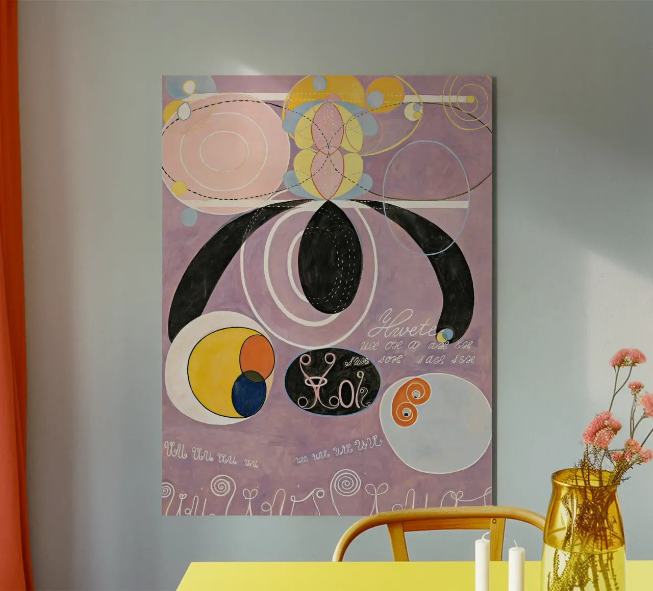 Hilma af Klint - The Ten Largest: Abstract, Cosmic, Spiritua forex plate by NorwesClub