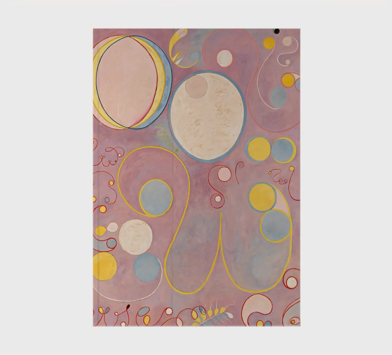 Hilma af Klint - Adulthood: Abstract, Ethereal, Fluid Modern notebook by NorwesClub
