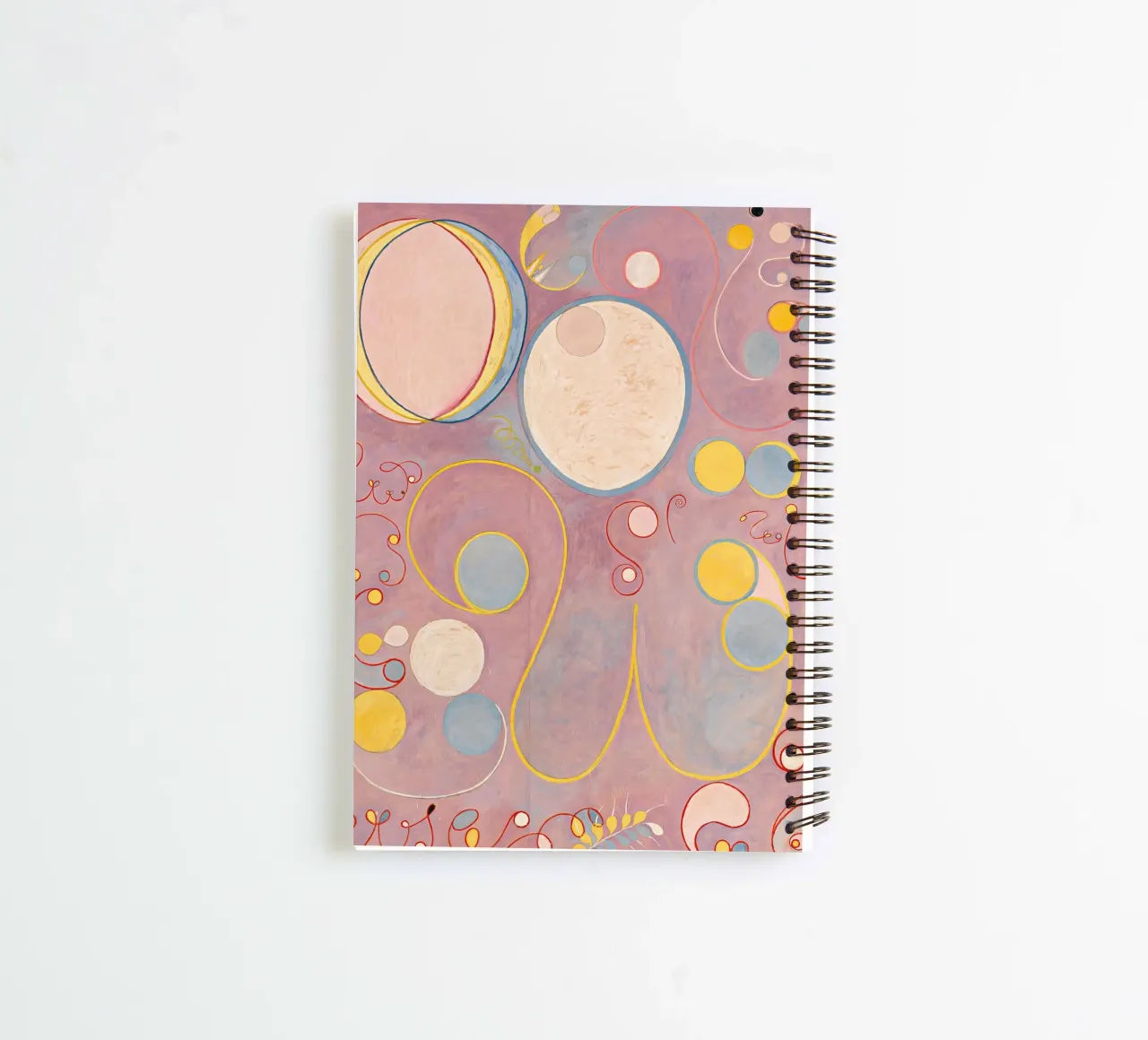 Hilma af Klint - Adulthood: Abstract, Ethereal, Fluid Modern spiral notebook by NorwesClub