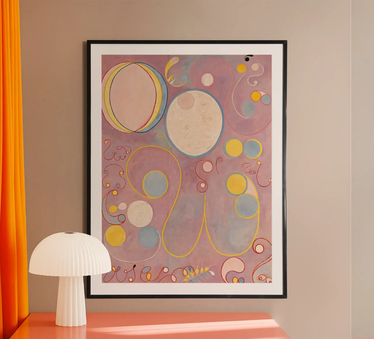 Hilma af Klint - Erwachsensein: Abstrakt, ätherisch, fließend modern Hahnemühle von NorwesClub
