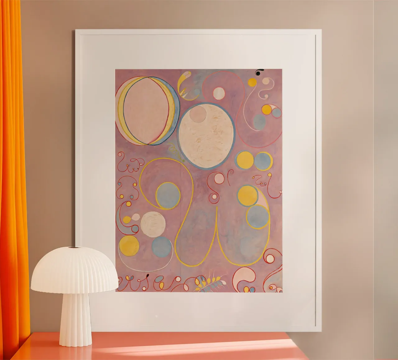 Hilma af Klint - Erwachsensein: Abstrakt, ätherisch, fließend modern Hahnemühle von NorwesClub