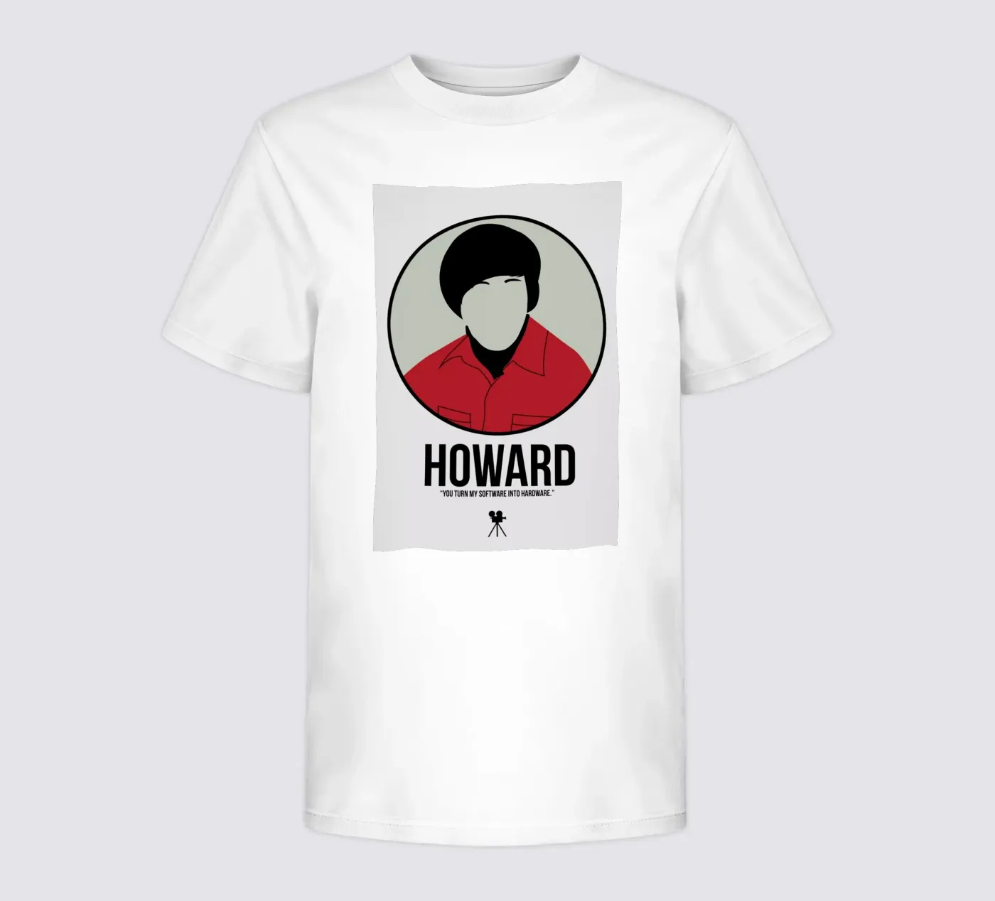 Howard t-shirt bambini da Naxart