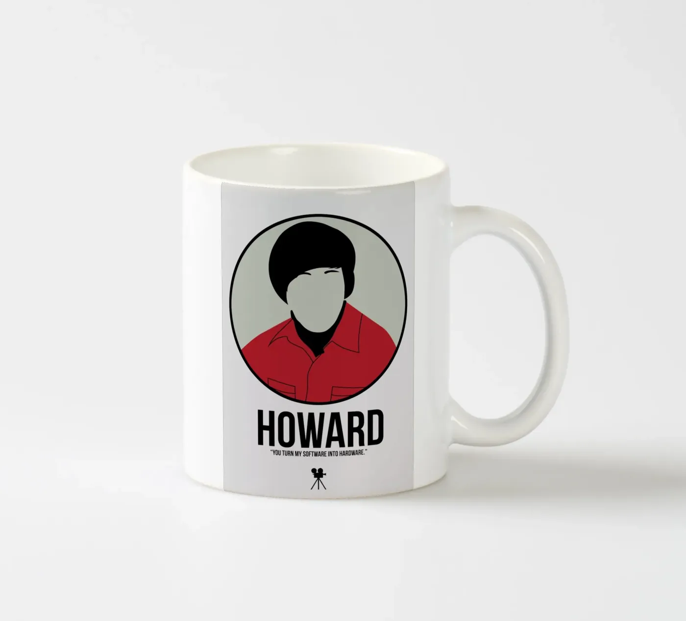 Howard ceramic mug by Naxart