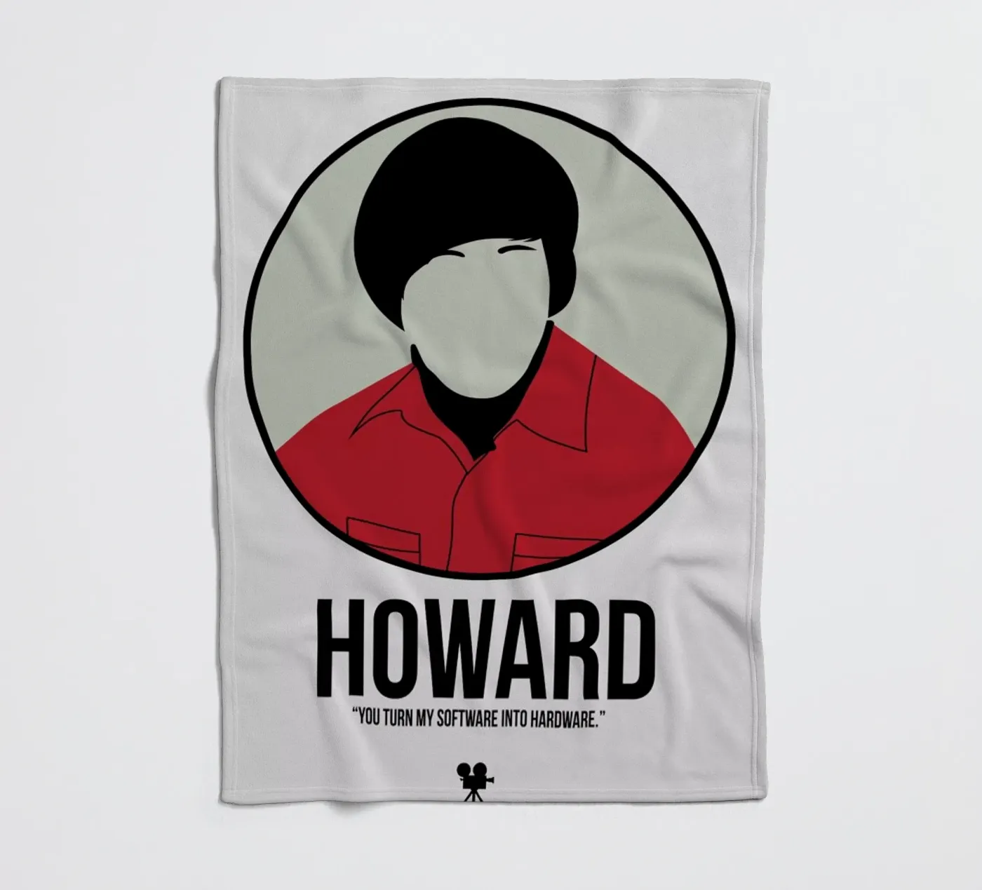 Howard fleecedeken van Naxart