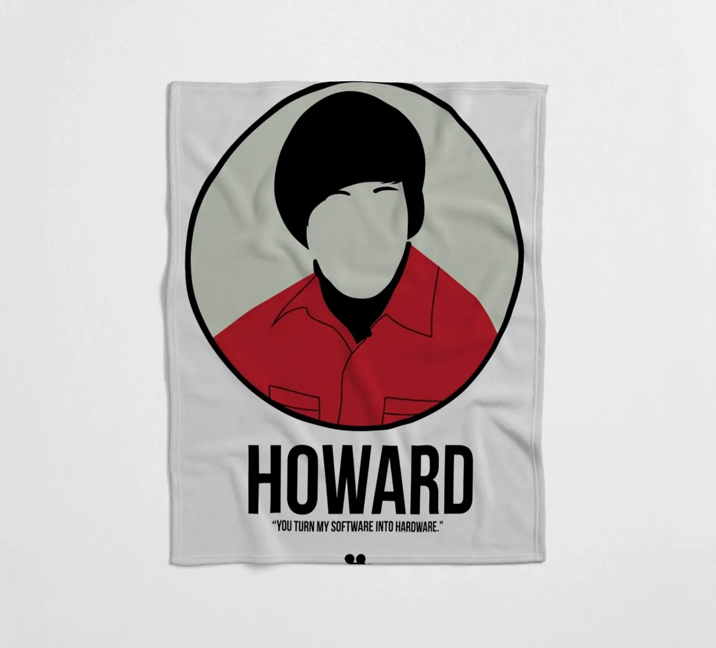 Howard fleecedeken van Naxart